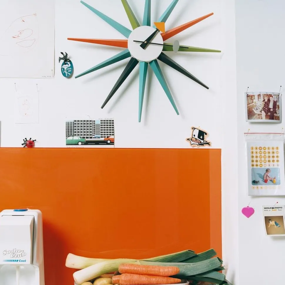 Sunburst Clock
