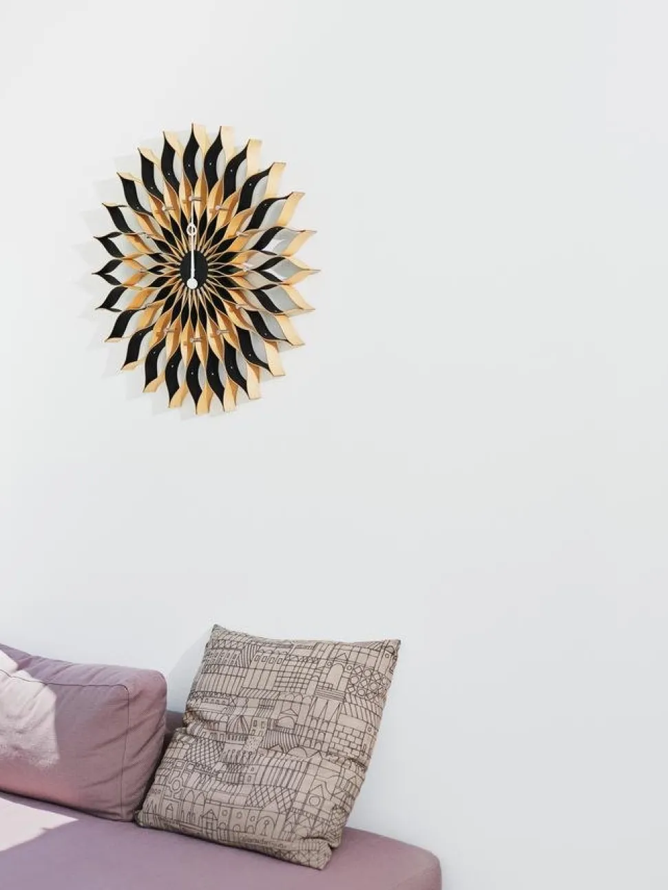 Sunflower Clock