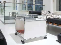 USM Haller Beistelltisch mit Aufsatz