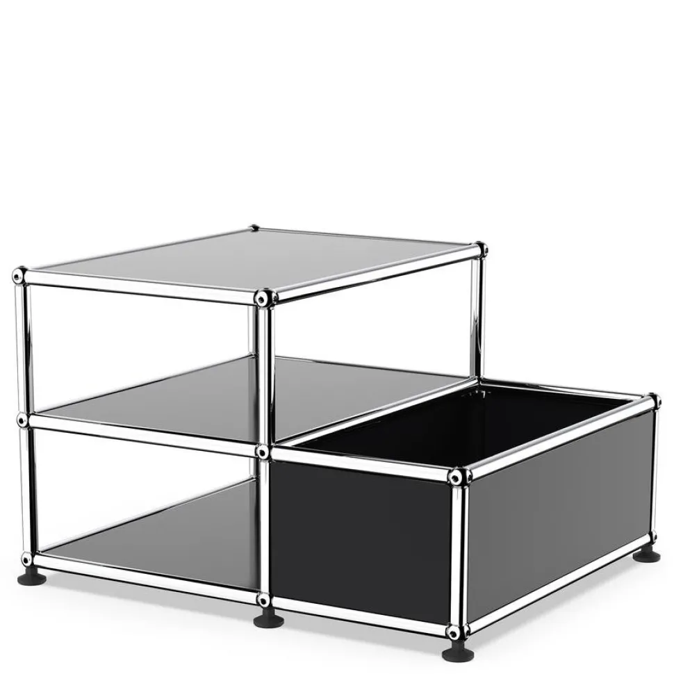 USM Haller Beistelltisch mit Aufbewahrungscontainer