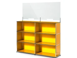 USM Haller Counter L mit Security Screen