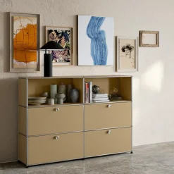 USM Haller Highboard L mit 4 Klappen