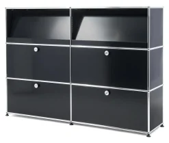 USM Haller Highboard L mit Schrägtablaren