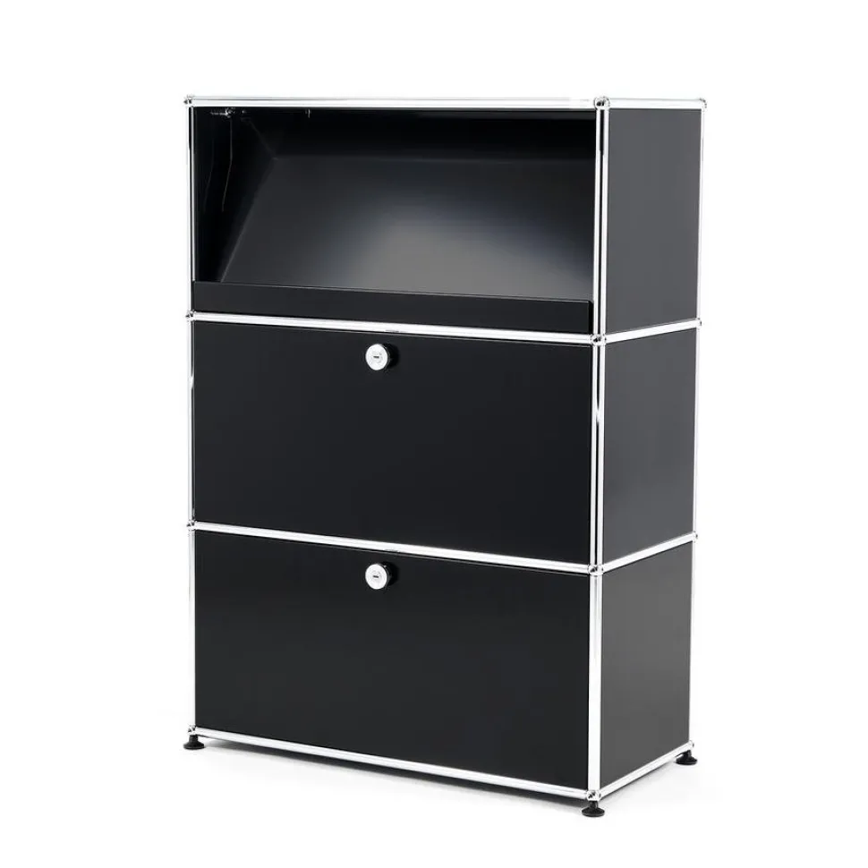USM Haller Highboard M mit Schrägtablar