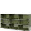 USM Haller Highboard XL mit 3 Glastüren