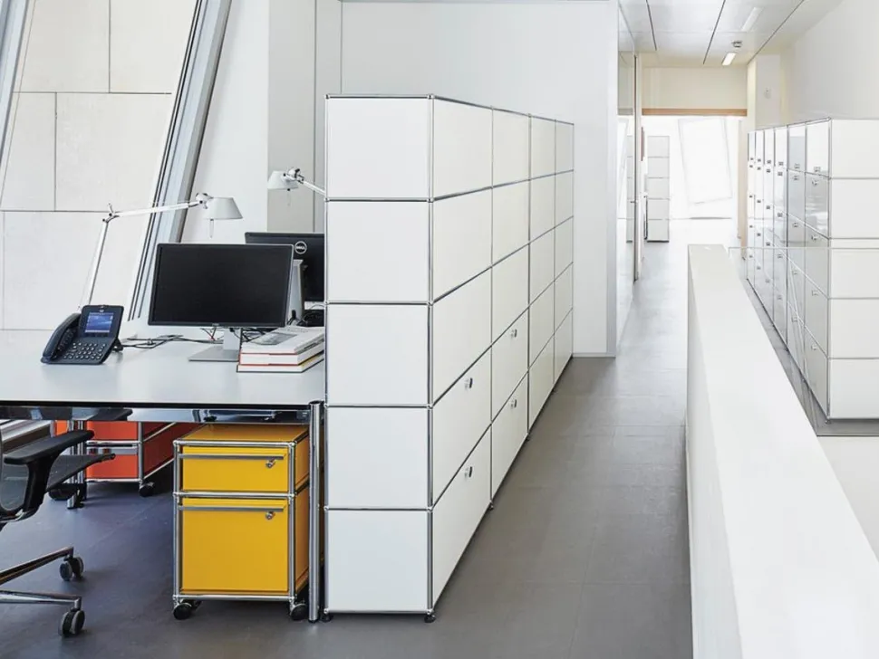 USM Haller Rollcontainer mit Hängeregistratur