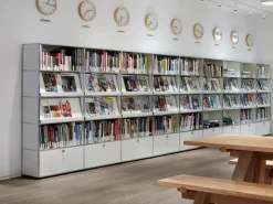 USM Haller Theke Typ 2 (mit Schrägtablaren)