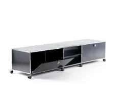 USM Haller TV-Lowboard XL auf Rollen