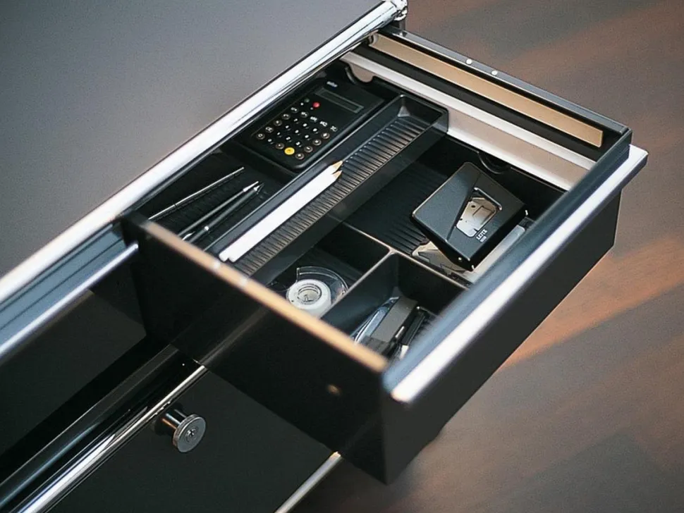 USM Inos Materialeinsatz für A6-Schublade (Rollcontainer)