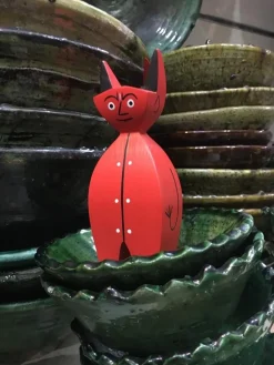 Wooden Doll Little Devil